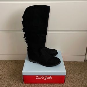 Black suede boots🖤